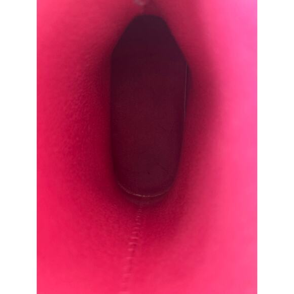 Dr. Martens Womens 5.5 Pink 1460 Drench Platform Rain Combat Boots - Picture 7 of 9